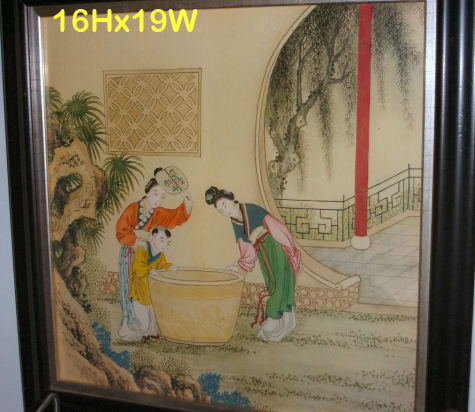 right click on image to enlarge Asian women print