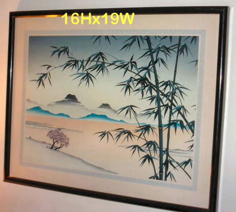 Asin framed print